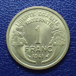 1 FRANC 1941 Morlon cupro- aluminium