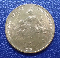 5 CENTIMES 1913  Daniel-Dupuis