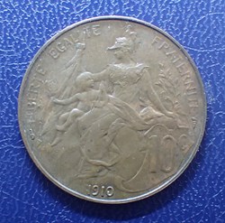 10 CENTIMES 1910 DUPUIS