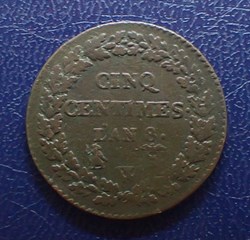 5 CENTINES An 8 W Dupré