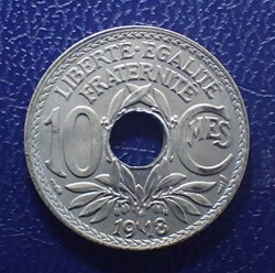 10 CENTIMES 1918 Lindauer