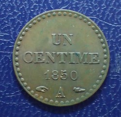 UN CENTIME 1850 A Dupré