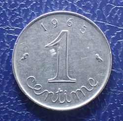 1 CENTIME Epi 1965
