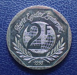 2 FRANCS 1998 René Cassin