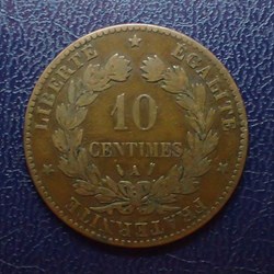 10 CENTIMES 1886 A Cérès