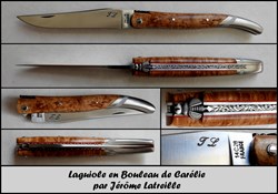 Jérôme Latreille - Mitre arrière bouleau de Carélie