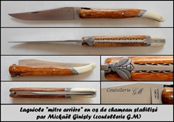 Mickaël Ginisty - Mitre arrière os de chameau