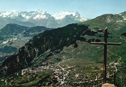 Verbier, vue générale et les Dents du Midi (#V025)
