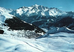 Verbier, pistes de Savoleyres avec Combins (#V114)