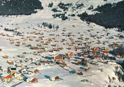 Vue aérienne de Verbier (#V023)