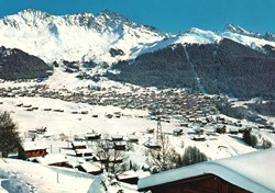 Verbier, vue de la station depuis Pathiers en direction des Attelas (#V063)