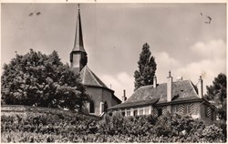 Pully, église et cure depuis les vignes (#P020)