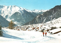 Verbier station, vers le téléski "le Rouge" - bords droits (#V031)