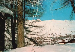 Verbier, vue hivernale en direction de Savoleyres (#V067)