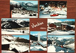 Station de Verbier, carte multi-photos (#V030)