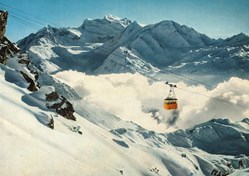 Verbier, benne jaune du Mt-Gelé (#V130)