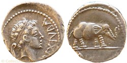 Denier - JUBA II (20 avant J.-C. à 20 après J.-C.)