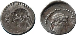 Denier incus - JUBA II (20 avant J.-C. à 20 après J.-C.)