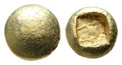 IONIE - INCERTAIN : hemi-hecte -1/12 stater - 650 à 600 avant J.-C.