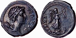 Denier - JUBA II (7 après J.-C.)