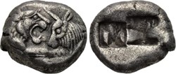 Royaume de Lydie - Créséide - sous Cyrus (547 - 520 avant J.-C.) ou Crésus (620 à 500 avant J.-C.)