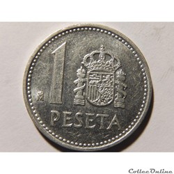 Espagne, 1 peseta de 1987