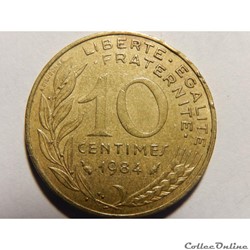 10 centimes Marianne 1984