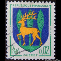 01351B Blason de Guéret 0.02F
