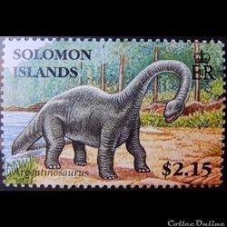Salomon (îles) 01318 Argentinosaurus 2.15$ de 2006