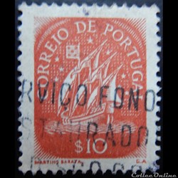 Portugal 00629 caravelle 0.10$ de 1943