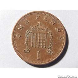 Royaume-Uni, 1 penny de 2001