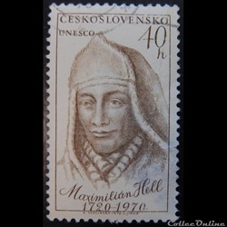 Tchécoslovaquie 01768 Maximilian Hell 40 h de 1970