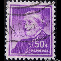 Etats Unis 00604 Susan B. Anthony 50c de 1955