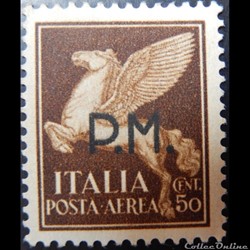Italie M0014 Pégase 50c de 1943