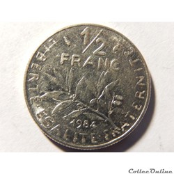 50 centimes Semeuse 1984