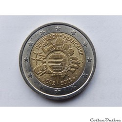 France, 10 ans de l'euros 2002-2012
