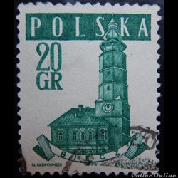 Pologne 00923 Biecz 20Gr de 1958