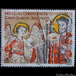 03385 Hôtel des Chevaliers de Saint Jean de Jérusalem Toulouse 6F70 - 1.02€