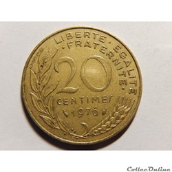 20 centimes Marianne 1976