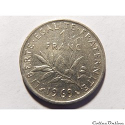 1 franc semeuse 1969