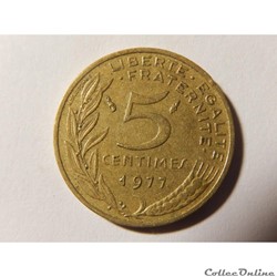 5 centimes Marianne 1977