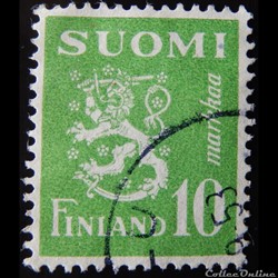 Finlande 00384 armoiries 10M de 1952