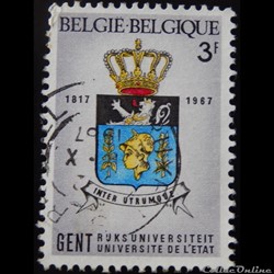 Belgique 01434 Gent université d'état 3F de 1967
