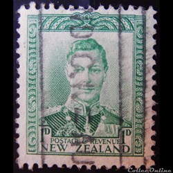 Nouvelle-Zélande 00238A roi George VI 1p de 1941