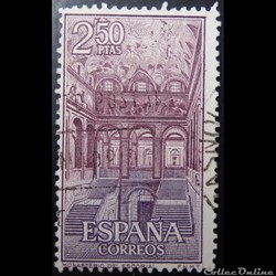 Espagne 01058 monastère de Escorial 2.50Ptas de 1961