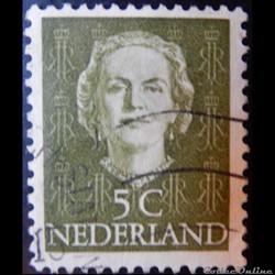 Pays-Bas 00512A reine Juliana 5c de 1949