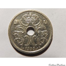 Danemark, 1 krone de 1999