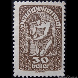 Autriche 00198 mythologie 30H de 1919