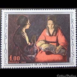 01479 Georges de La Tour «Le nouveau né» 1F