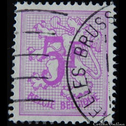 Belgique 01745 lion debout 5F de 1975